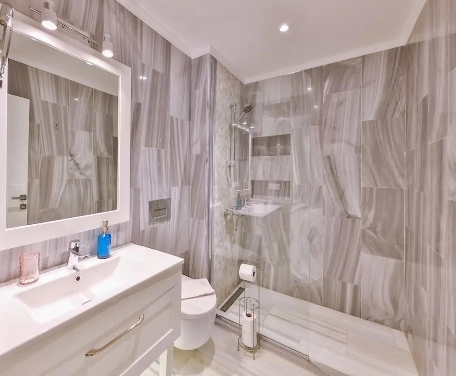 Fitted bathroom